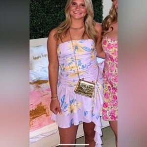 Peppermayo mini floral dress